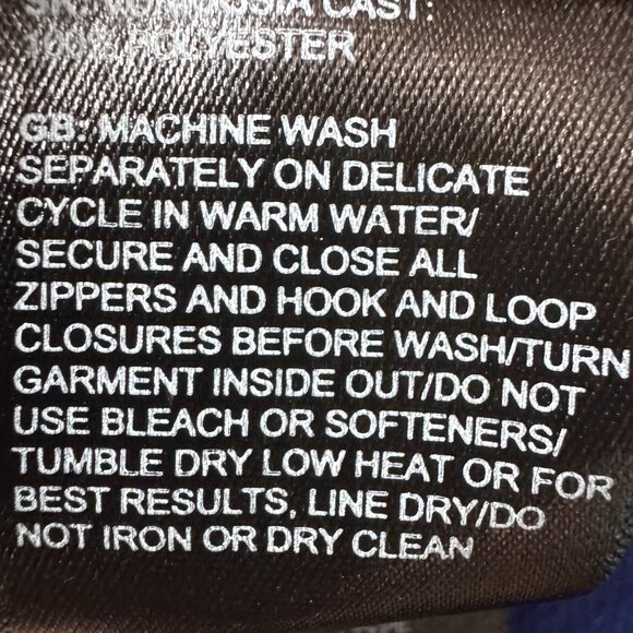 The North Face 1/4 Zip Cobalt Blue Microfleece Pullover Top in Women's XXL - Picture 9 of 9